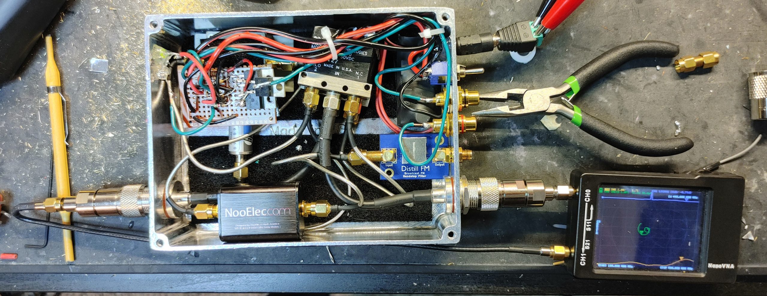 Making an SDR Antenna Sharing Box